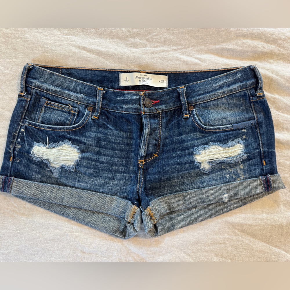 Abercrombie and fitch denim shorts. Size 4